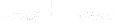 weißes Logo von Urban Zweirad