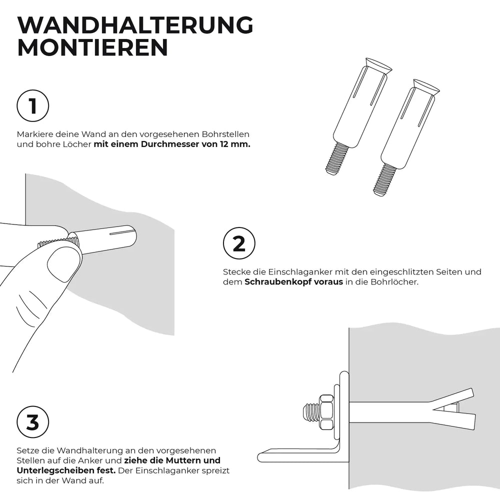 fahrrad wandhalterung montage Fahrrad Wandhalterung - Wandhalterung VIA