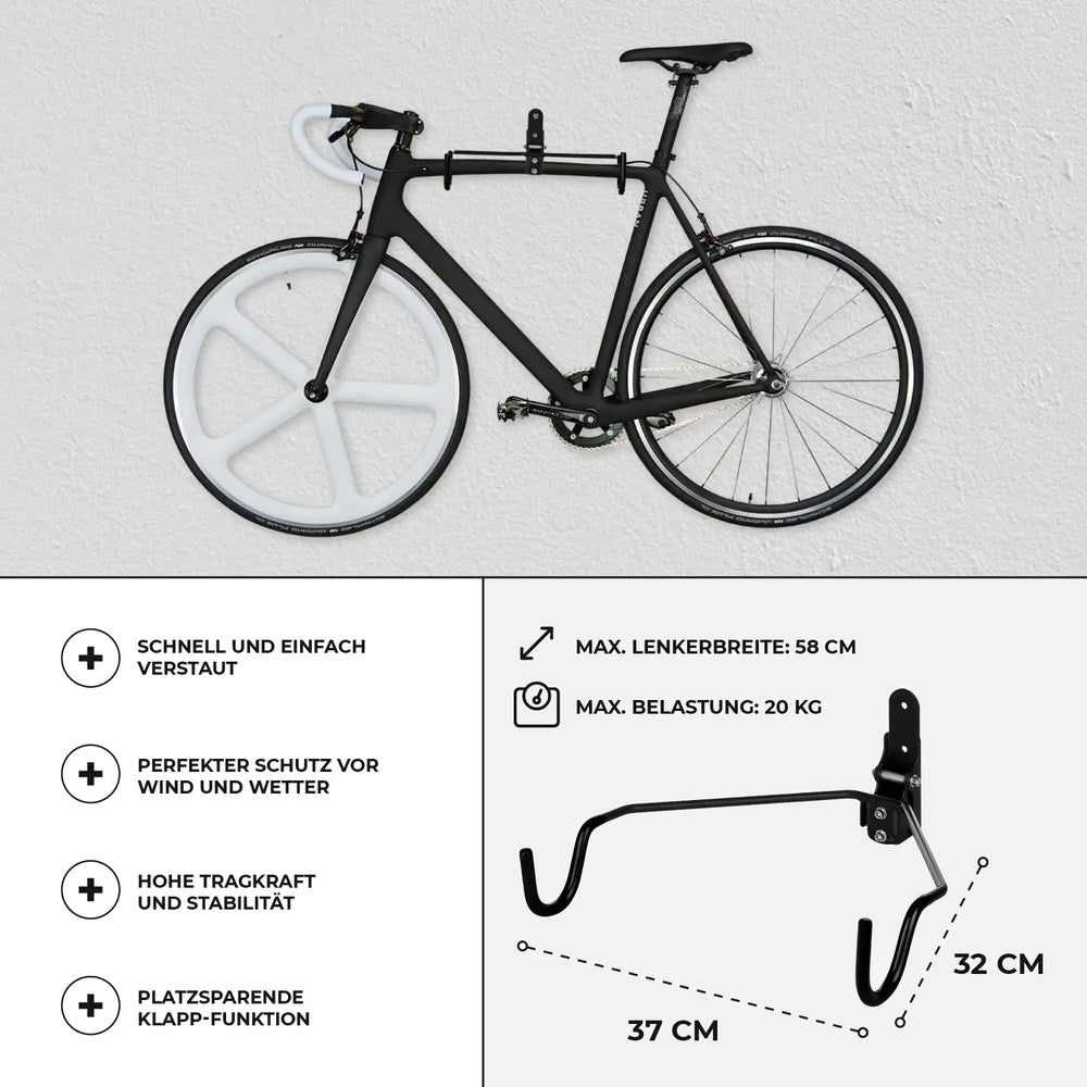 Fahrrad Wandhalterung - Wandhalterung PLUVIA
