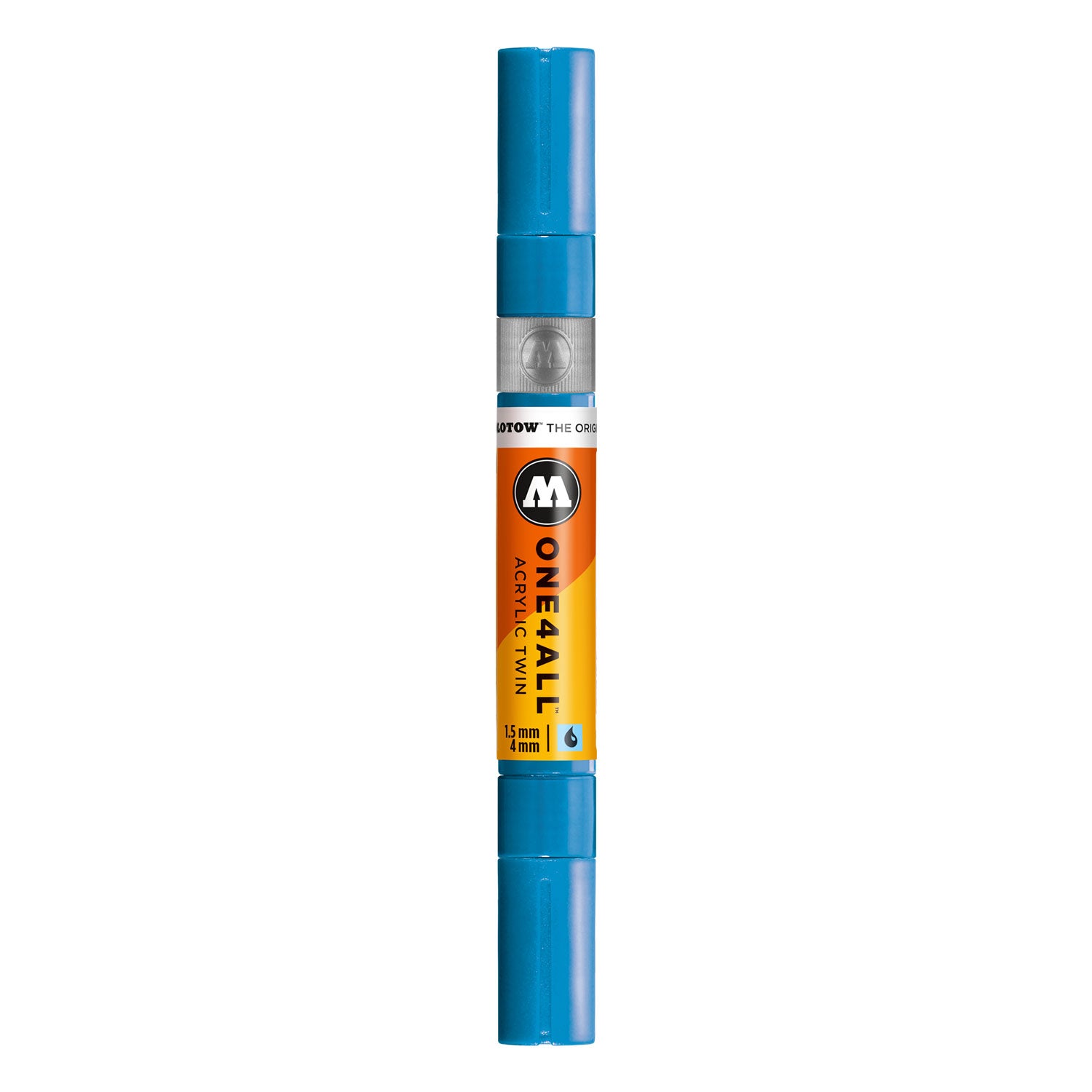 blauer Acrylmarker // ONE4ALL TWIN Marker // hochdeckend und UV-beständig